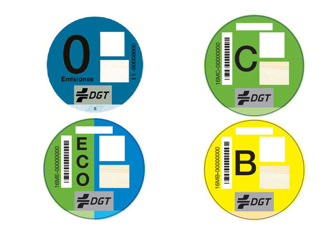 Etiquetas DGT