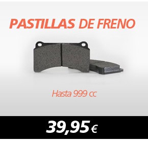 Pastillas Freno de hasta 999 cc