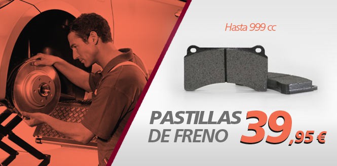 Pastillas Freno de hasta 999 cc