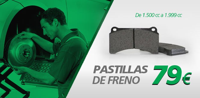 Pastillas Freno de 1.500 a 1.999 cc