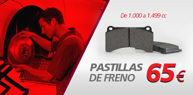 Pastillas de Freno de 1.000 a 1.499 cc