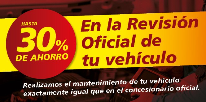 Ahorra hasta un 30% en tu Revisión Oficial en Baldajos