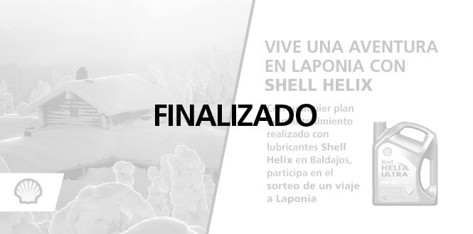 Con tu cambio de aceite SHELL, podrías irte de viaje a Laponia