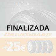 Promoción finalizada. Bridgestone DriveGuard te reembolsa 25€
